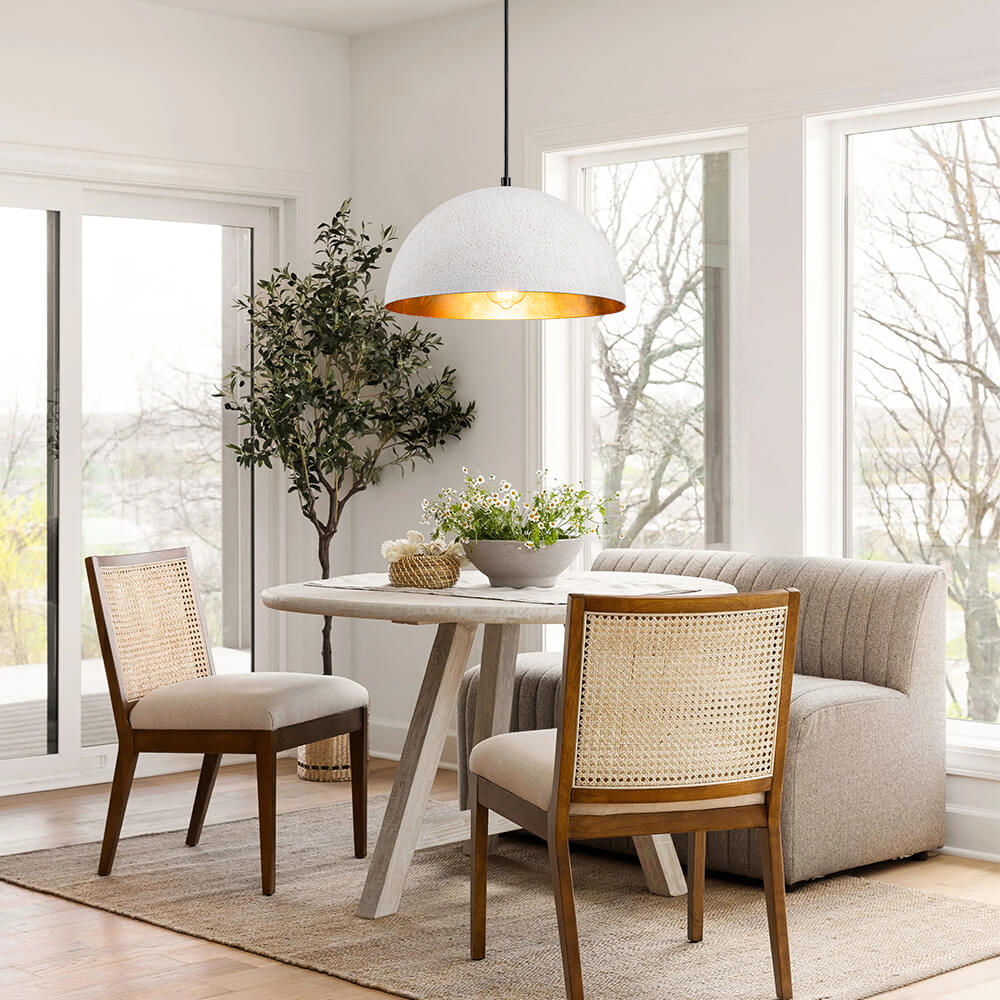 Modern 1 - Light Kitchen Island Dome Pendant - LightfixturesUAE