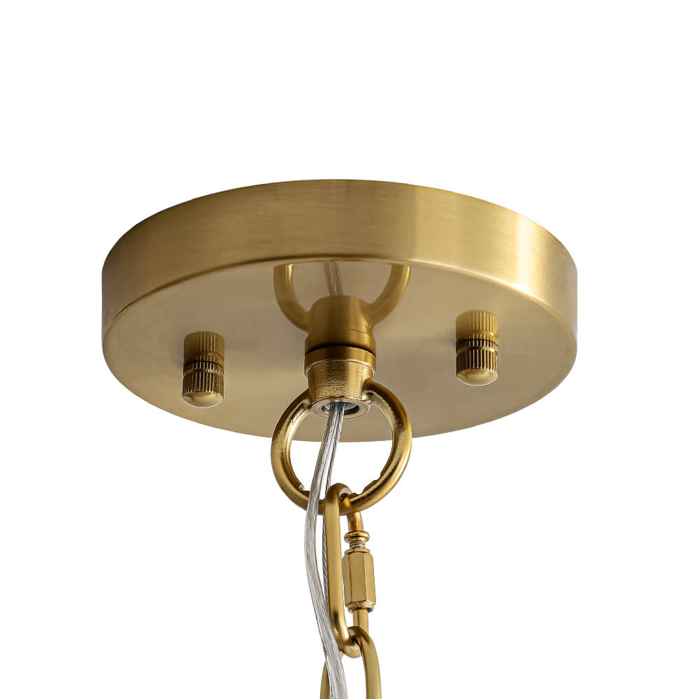 Modern 1 - Light Water Pattern Clear Glass Pendant - LightfixturesUAE