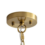 Modern 1 - Light Water Pattern Clear Glass Pendant - LightfixturesUAE