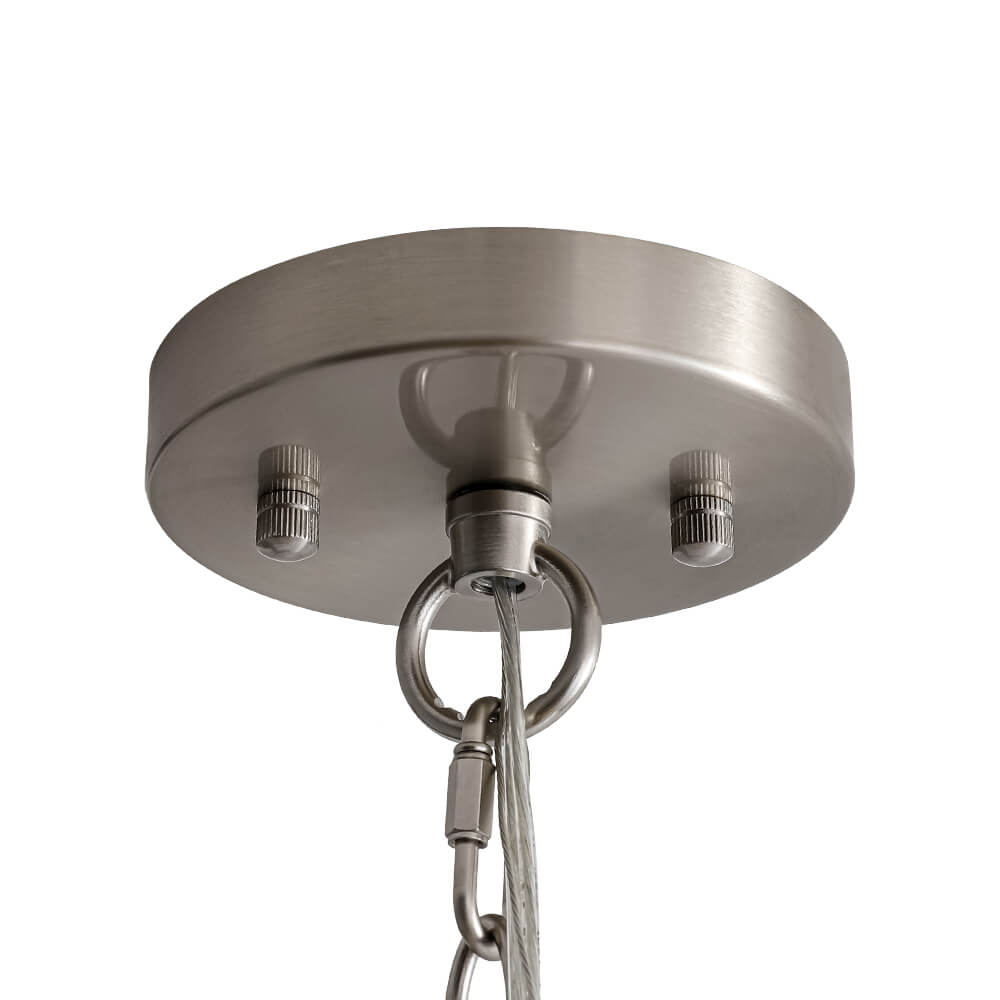 Modern 1 - Light Water Pattern Clear Glass Pendant - LightfixturesUAE