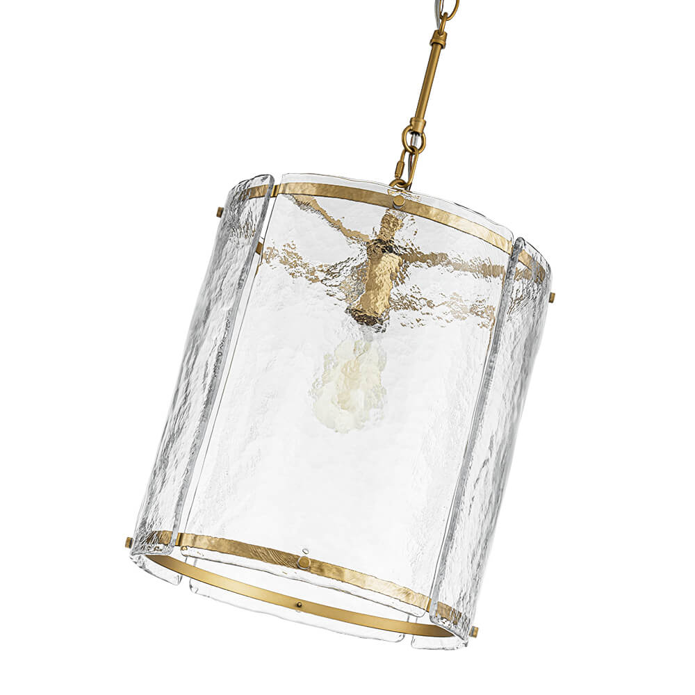 Modern 1 - Light Water Pattern Glass Pendant - LightfixturesUAE