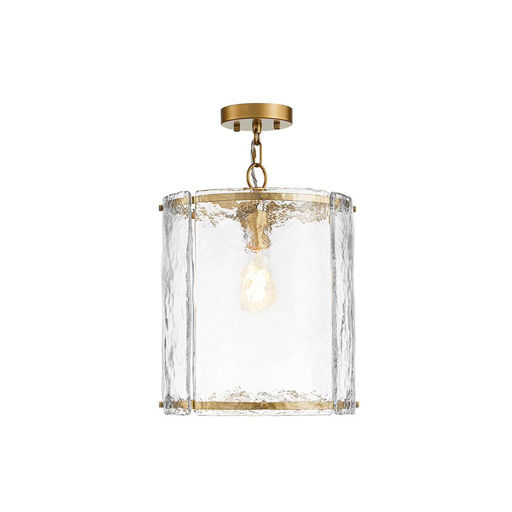 Modern 1 - Light Water Pattern Glass Pendant - LightfixturesUAE
