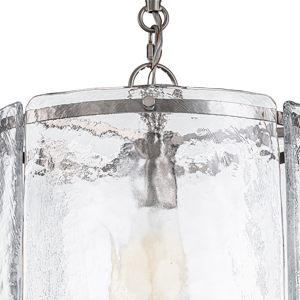 Modern 1 - Light Water Pattern Glass Pendant - LightfixturesUAE