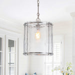 Modern 1 - Light Water Pattern Glass Pendant - LightfixturesUAE