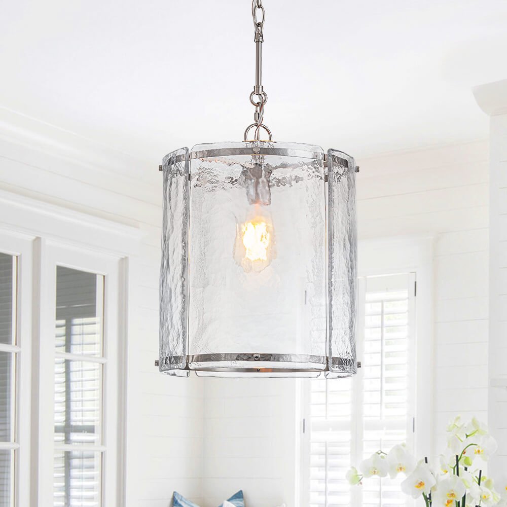 Modern 1 - Light Water Pattern Glass Pendant - LightfixturesUAE