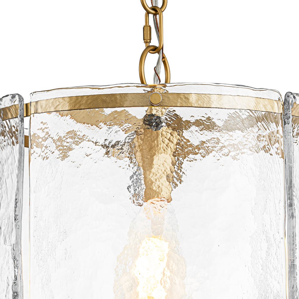 Modern 1 - Light Water Pattern Glass Pendant - LightfixturesUAE