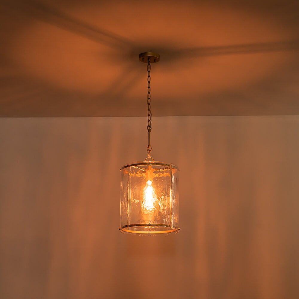 Modern 1 - Light Water Pattern Glass Pendant - LightfixturesUAE