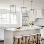 Modern 1 - Light Water Pattern Glass Pendant - LightfixturesUAE