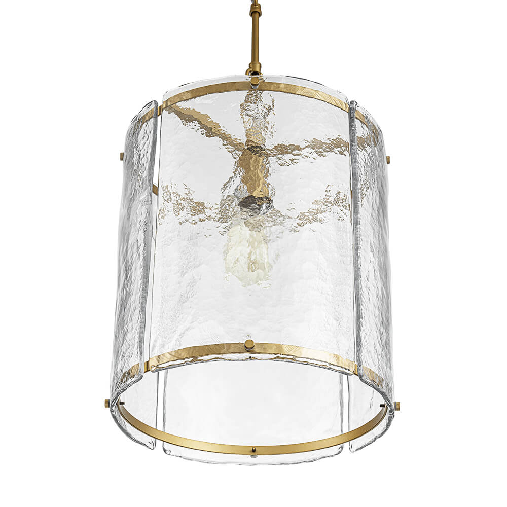 Modern 1 - Light Water Pattern Glass Pendant - LightfixturesUAE