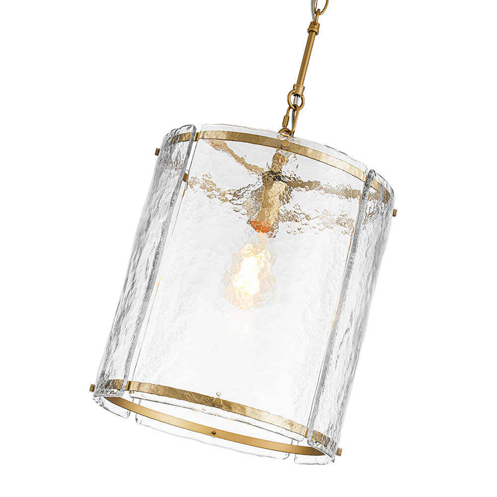 Modern 1 - Light Water Pattern Glass Pendant - LightfixturesUAE
