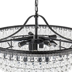 Modern 11 - light Teardrop - Shaped Crystal Chandelier - LightfixturesUAE