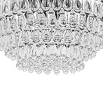 Modern 11 - light Teardrop - Shaped Crystal Chandelier - LightfixturesUAE