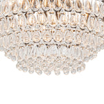 Modern 11 - light Teardrop - Shaped Crystal Chandelier - LightfixturesUAE