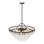 Modern 11 - light Teardrop - Shaped Crystal Chandelier - LightfixturesUAE