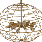 Modern 12 - Light Cluster Glass Bubble Chandelier - LightfixturesUAE