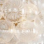 Modern 12 - Light Cluster Glass Bubble Chandelier - LightfixturesUAE