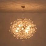 Modern 12 - Light Cluster Glass Bubble Chandelier - LightfixturesUAE