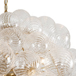 Modern 12 - Light Cluster Glass Bubble Chandelier - LightfixturesUAE