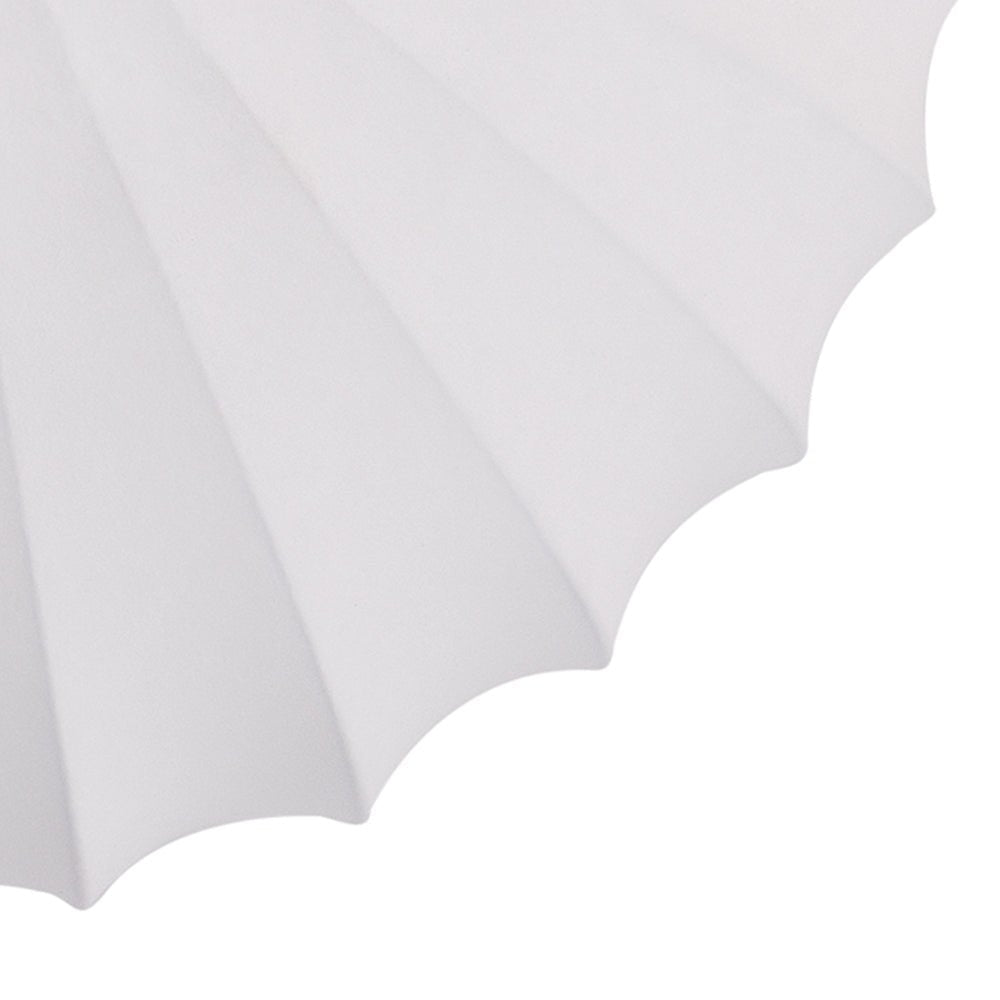 Modern 1/3 - Light Soft White Silk Flush Mount Ceiling Lamp - LightfixturesUAE