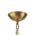 Modern 15 - Light Cluster Water Ripple Glass Bubble Chandelier - LightfixturesUAE