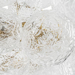 Modern 15 - Light Cluster Water Ripple Glass Bubble Chandelier - LightfixturesUAE