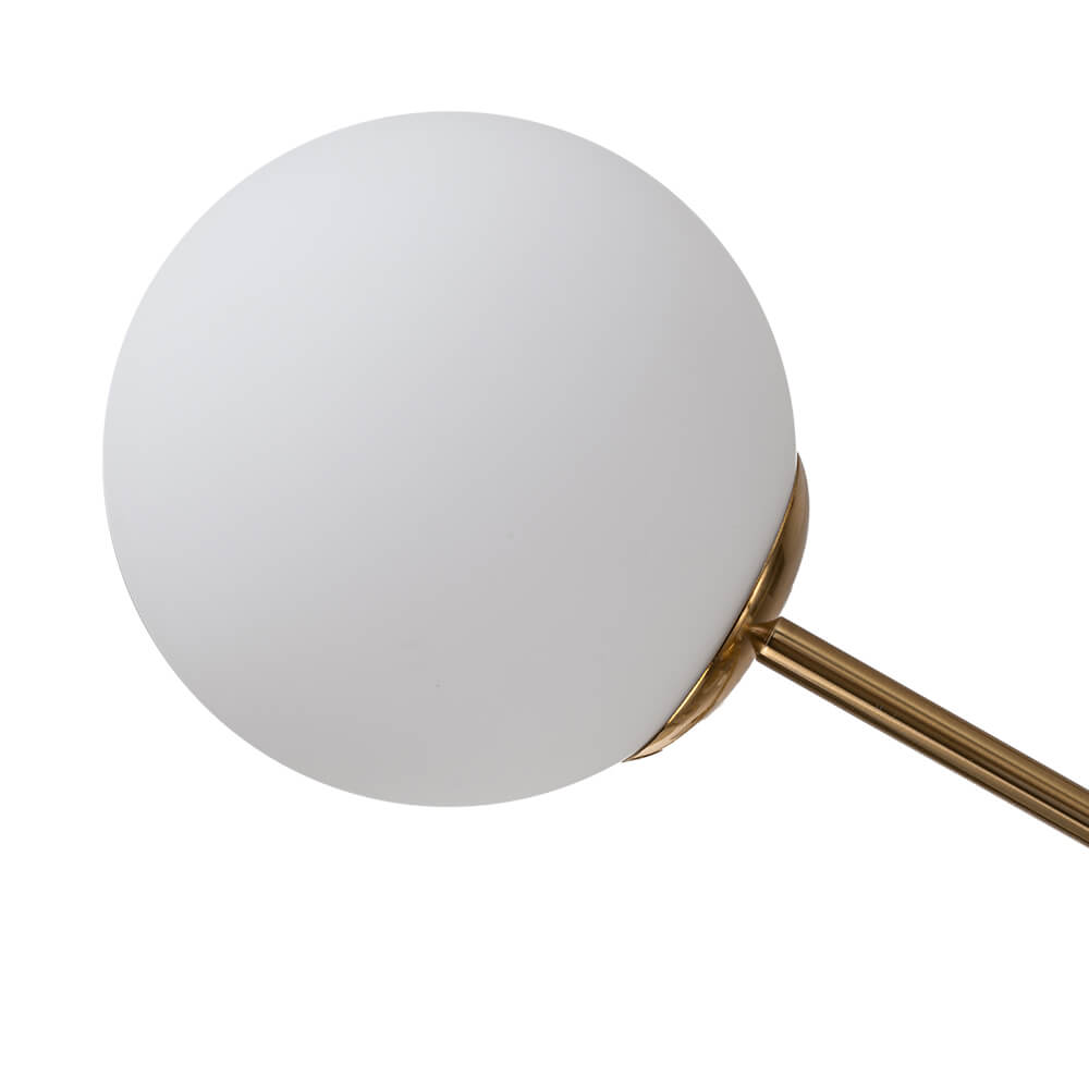 Modern 16 - Light Glass Globe Sputnik Chandelier - LightfixturesUAE