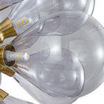 Modern 18 - Light Glass Bubble Cluster Chandelier - LightfixturesUAE
