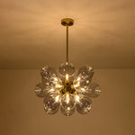 Modern 18 - Light Glass Bubble Cluster Chandelier - LightfixturesUAE