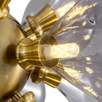 Modern 18 - Light Glass Bubble Cluster Chandelier - LightfixturesUAE
