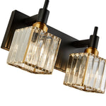 Modern 2 - Light Crystal Square Wall Sconce - LightfixturesUAE