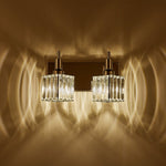 Modern 2 - Light Crystal Square Wall Sconce - LightfixturesUAE