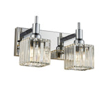 Modern 2 - Light Crystal Square Wall Sconce - LightfixturesUAE