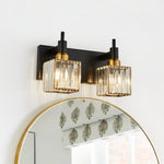Modern 2 - Light Crystal Square Wall Sconce - LightfixturesUAE