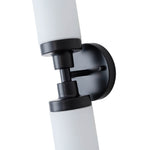 Modern 2 - Light Cylindrical Opal Glass Bathroom Sconces - LightfixturesUAE