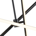 Modern 3 - Light Cross Arms Sputnik LED Chandelier - LightfixturesUAE