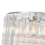 Modern 3 - Light Drum Crystal Flush Mount Light - LightfixturesUAE