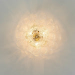 Modern 3 - Light Glass Bubble Semi Flush Mount Ceiling Light - LightfixturesUAE