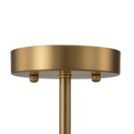 Modern 3 - Light Glass Bubble Semi Flush Mount Ceiling Light - LightfixturesUAE
