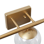 Modern 3 - Light Glass Wall Sconce - LightfixturesUAE