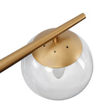 Modern 3 - Light Glass Wall Sconce - LightfixturesUAE