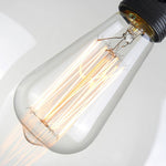 Modern 3 Light Linear Cluster Glass Pendant Light - LightfixturesUAE