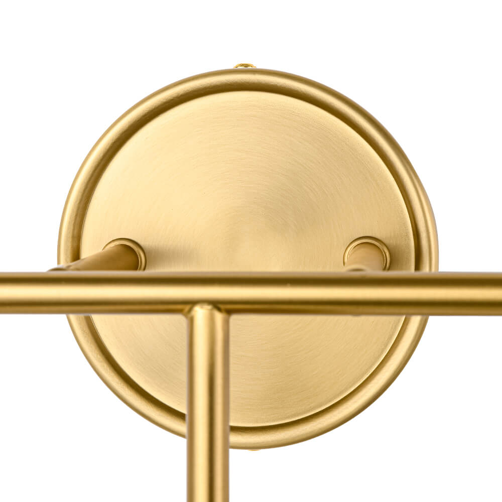 Modern 3/4 - Light Glass Globe Bathroom Vanity Wall Light - LightfixturesUAE