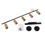 Modern 3/5 - Light Track Lighting linear Island Chandelier - LightfixturesUAE