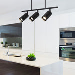 Modern 3/5 - Light Track Lighting linear Island Chandelier - LightfixturesUAE