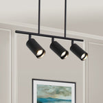 Modern 3/5 - Light Track Lighting linear Island Chandelier - LightfixturesUAE