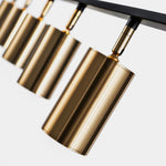 Modern 3/5 - Light Track Lighting linear Island Chandelier - LightfixturesUAE