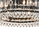 Modern 4 - Light Bauhaus Crystal Semi - Flush Mount Ceiling Light - LightfixturesUAE