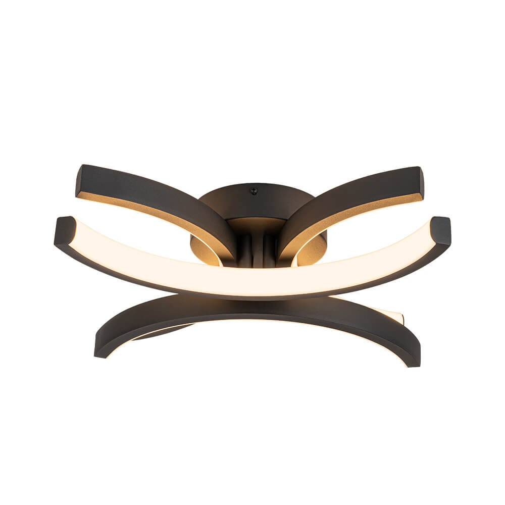 Modern 4 - Light Flower LED Flush Mount Ceiling Light - LightfixturesUAE