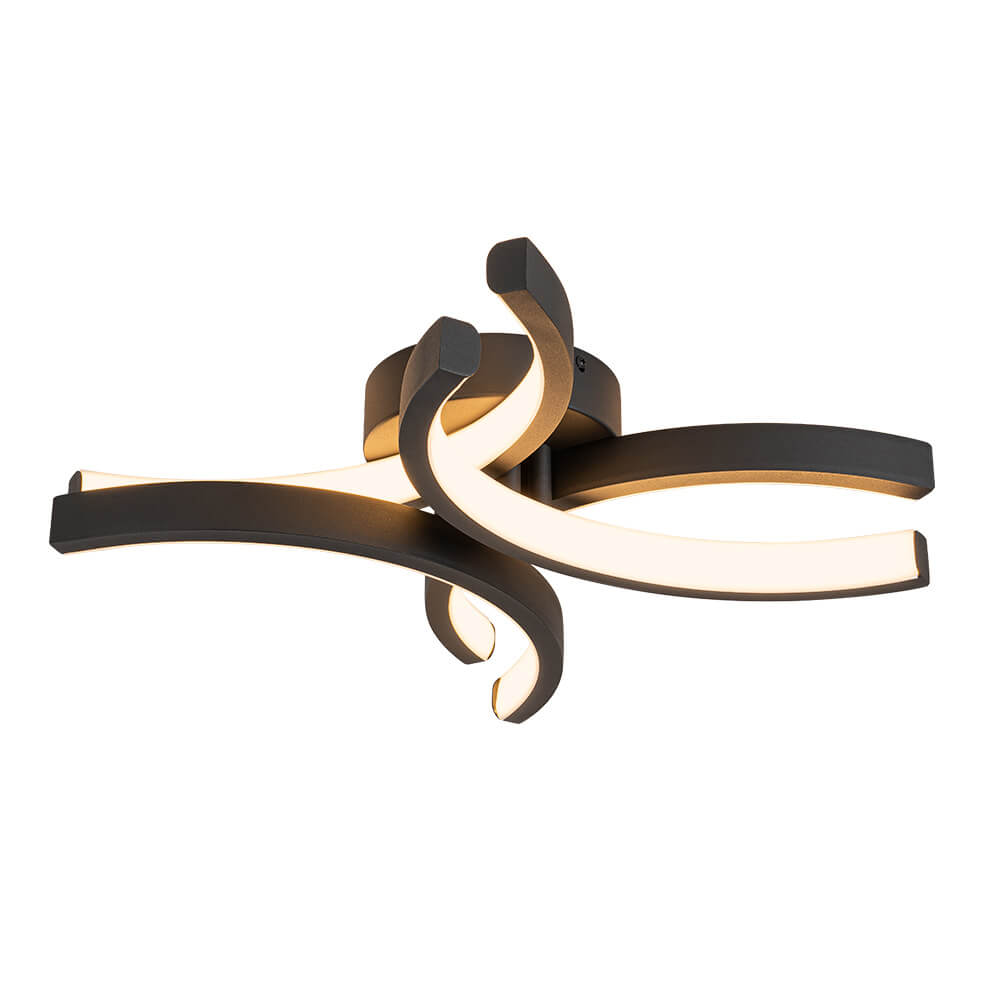 Modern 4 - Light Flower LED Flush Mount Ceiling Light - LightfixturesUAE