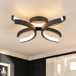 Modern 4 - Light Flower LED Flush Mount Ceiling Light - LightfixturesUAE